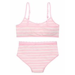 Комплект трикотажный для девочек: топ, трусы