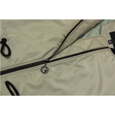 Утепленный плащ-бомбер