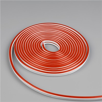 Гибкий неон Luazon Lighting 6×12 мм, IP65, 5 м, SMD2835, 120 LED/м, 12 В, свечение красное