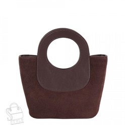 Сумка женская кожаная 56075BDAA coffee Baidou