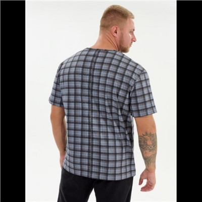 Футболка Титан (Индиго клетка)