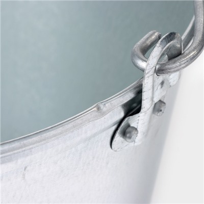 УЦЕНКА Ведро оцинкованное, 7 л, ЗАМЯТИЕ НА ИЗДЕЛИИ