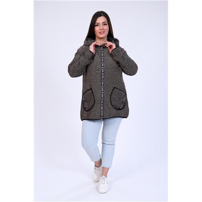 Жакет 52271 (Коричневый,черный)