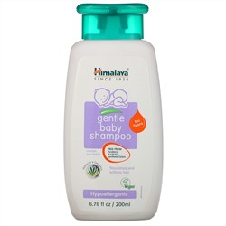 Himalaya, Нежный Детский Шампунь, Гибискус и Нут, 6,76 жидких унций (200 мл)