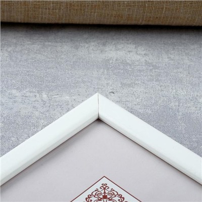 Фоторамка для фото 21×30 см Tonga, сосна, белый, (пластиковый экран)