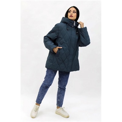 Зимняя женская куртка еврозима-весна-осень 2889 (Бирюза)