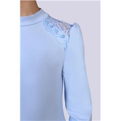 Блузка для девочки Алена арт. 13143 (Светло-голубой)