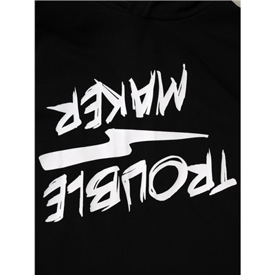 Джемпер трикотажный для мальчиков (футболка с капюшоном)