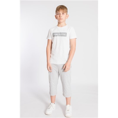 Костюм футболка и капри М21869Пб