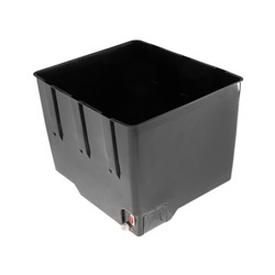 Бак для душа, 55 л, с ЭВН (20 - 60 ˚С), пластиковый, чёрный