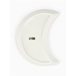 Тарелка новогодняя плоская «Уютного года», 10.5×20 см, ручная работа