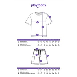 Комплект (Футболка+Шорты) PLAYTODAY, 1121355