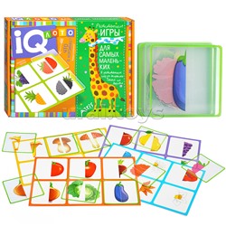 Пластиковое лото для малышей (нов) 2+ Что в корзинке? Найди половинку. Куликова Е.Н.