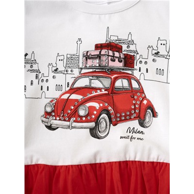 Платье трикотажное для девочек