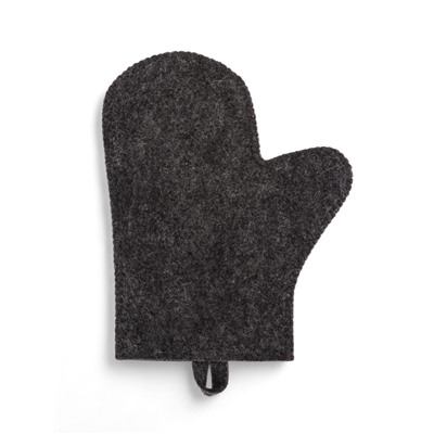 Рукавица для бани и сауны «С лёгким паром», полиэфир 70%, шерсть 30%, «Добропаровъ»