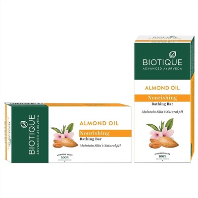 Biotique Almond Oil Nourishing Soap / Биотик Миндальное Мыло 150 г