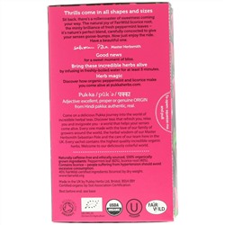 Pukka Herbs, Травяной чай из перечной мяты и лакрицы, без кафеина, 20 чайных пакетиков, 30 г