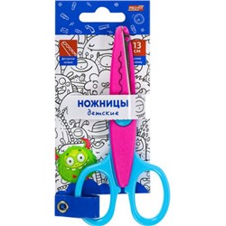 Ножницы детские 130 мм "МОНСТРИКИ" фигурные НЖ-1152 Profit