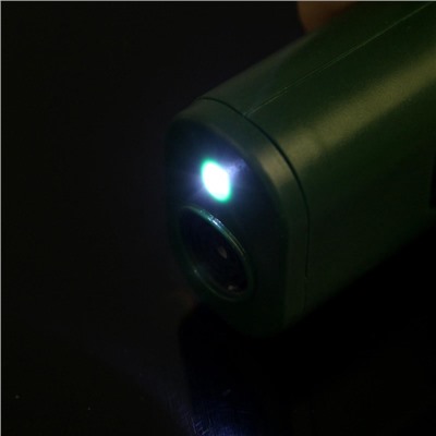 Отпугиватель собак Luazon LRI-02, ультразвуковой, до 10 метров, от батареек, зелёный