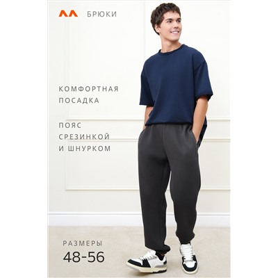 Мужские брюки из футера с начесом Happyfox