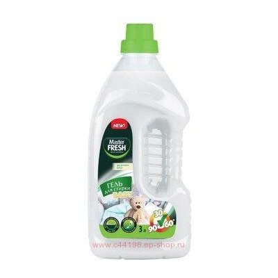 MASTER FRESH Гель для стирки 3л BABY для детского белья, флакон 0426
