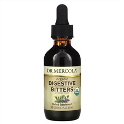 Dr. Mercola, Organic Digestive Bitters with Natural Flavors, 2 fl oz (60 ml)