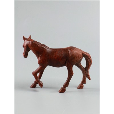 УЦЕНКА Сувенир "Конь" дерево 20х5х15 см