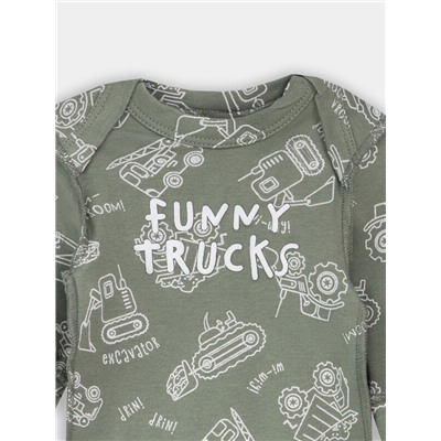 КОМПЛЕКТ ДЕТСКИЙ (БОДИ, ПОЛЗУНКИ) 89404-1