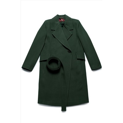 01-11675 Пальто женское демисезонное (пояс)