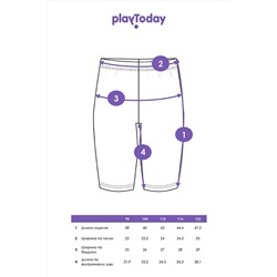 Шорты, 2 шт. PLAYTODAY, 1121423