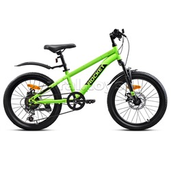 Велосипед 20" Rocket Crux 3.0 , цвет зеленый, размер 11"