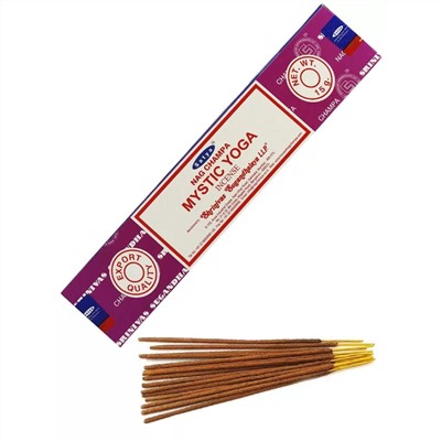 SATYA Ароматические палочки Mystic Yoga 15 г х 12 уп.