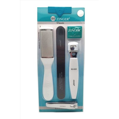 Zinger Набор педикюрных инструментов 5 предметов / Classic SIS 63 KRISTALLER, 1111338