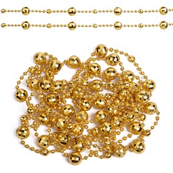 Бусы новогодние золото (2,7м)