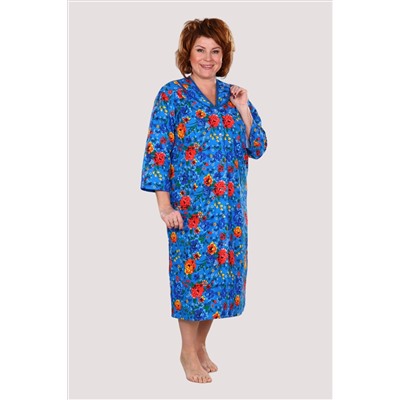 Ефросинья - халат синий