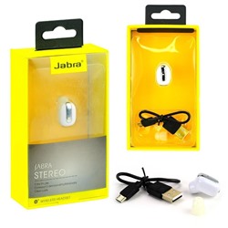 Bluetooth наушник-гарнитура белый