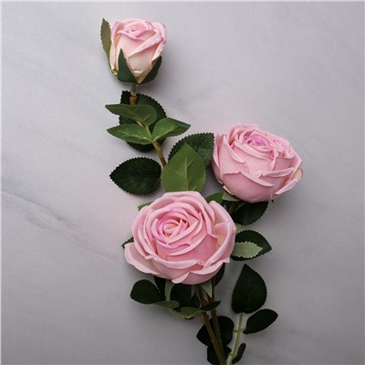 Цветок искусственный Роза кустовая 73 см / CRK-73 /уп 600/