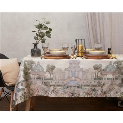 Скатерть «Этель. «Райский сад», 110×150 ± 3 см, 100% хлопок, саржа 190 г/м²