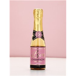 Подарочный набор: гель для душа шампанское 250 мл и свеча, аромат роза, Чистое Счастье