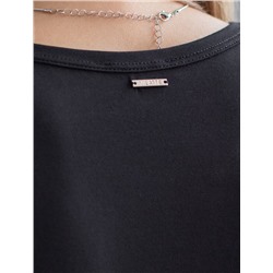 Топ из премиального хлопка с эластаном