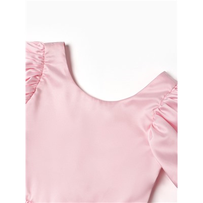 Платье нарядное для девочки MINAKU: PartyDress, рост 92-98 см, розовое