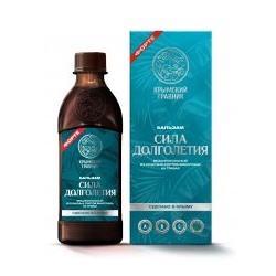 Сила Долголетия - бальзам питьевой (красный виноград + травы)