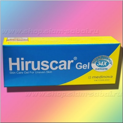 Гель для удаления шрамов, растяжек и келоидных рубцов Хирускар 7 грамм