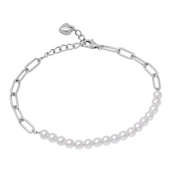 Браслет, жемчуг swarovski, FYN-7929