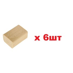 Мыло хозяйственное 72% 300г Белое 6шт