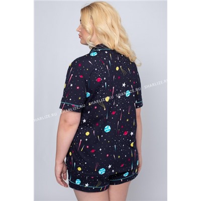 Пижама (туника+шорты), арт. 0227-09