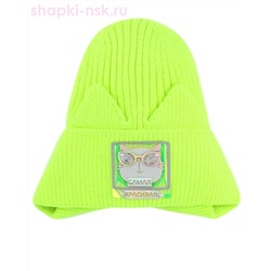 07-2-H Комплект для девочки флис (ушанка+снуд) (50-52)