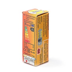 Лампа светодиодная Ecola Corn Micro, G4, 1.5 Вт, 2800 K, 320°, 35×10 мм