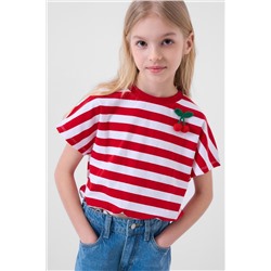 Джемпер трикотажный для девочек (футболка) PLAYTODAY, 1242976
