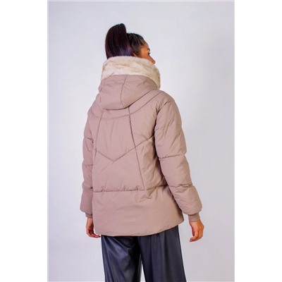 Куртка с капюшоном Меховая отделка арт. 631 НАТАЛИ, 1071298